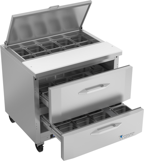 VSPD36HC-10-2 | 36" Sandwich Prep Table