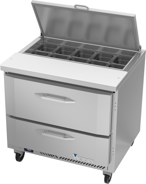 VSPD36HC-10-2 | 36" Sandwich Prep Table