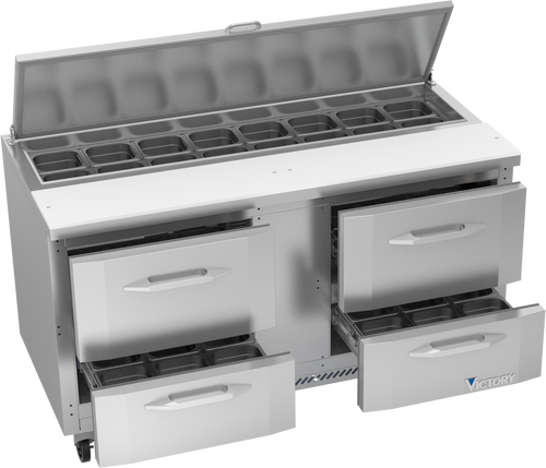 VSPD60HC-16-4 | 60" Sandwich Prep Table VSPD60HC-16-4 | 60" Sandwich Prep Table