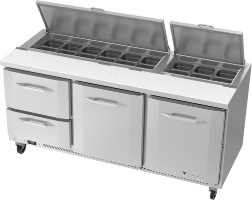 VSPD72HC-18-2 | 72" Sandwich Prep Table VSPD72HC-18-2 | 72" Sandwich Prep Table