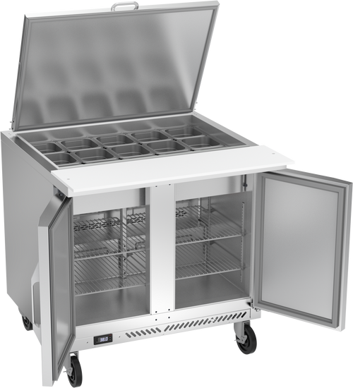 VSP36HC-15B | 36" Sandwich Prep Table with Mega Top