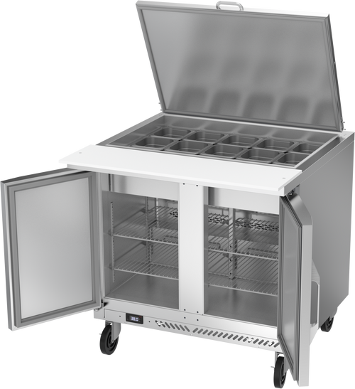 VSP36HC-15B | 36" Sandwich Prep Table with Mega Top