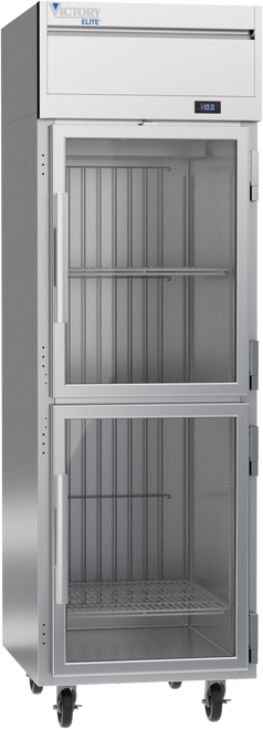 VEFSA-1D-HG-HC | Elite Series Half Glass Door Freezer