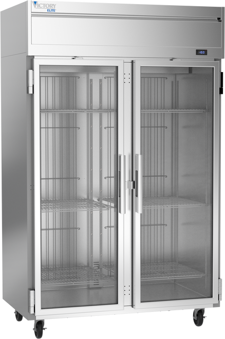 VEFSA-2D-GD-HC | Elite Series Glass Door Freezer
