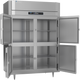 RSA-2D-S1-EW-HD-HC | Ultraspec Extra Wide Half Solid Door Reach-In Refrigerator