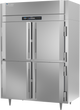 RSA-2D-S1-EW-HD-HC | Ultraspec Extra Wide Half Solid Door Reach-In Refrigerator