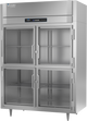 FSA-2D-S1-EW-HG-HC | Ultraspec Extra Wide Half Glass Door Reach-In Freezer