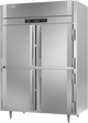 FSA-2D-S1-EW-PT-HD-HC | Ultraspec Extra Wide Pass-Thru Half Solid Door Freezer