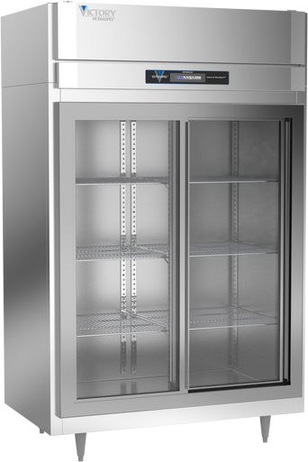DRSA-2D-S1-LD-HC | Ultraspec Sliding Glass Doors Refrigerator