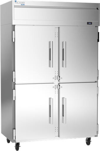 VEFSA-2D-HD-HC | Elite Series Half Solid Door Freezer | Victory