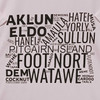 Pitcairn Island Screen Printed T Shirt - Pitkern Words