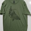 Pitcairn Island Screen Printed T Shirt - Shark-1
