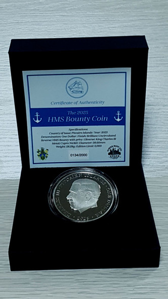 Pitcairn Island HMS Bounty Coin