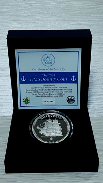 Pitcairn Island HMS Bounty Coin