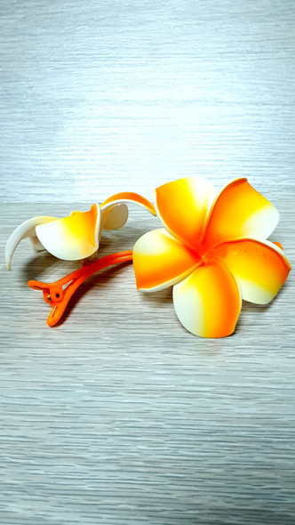Frangipani Hair Clip (3 Pack)