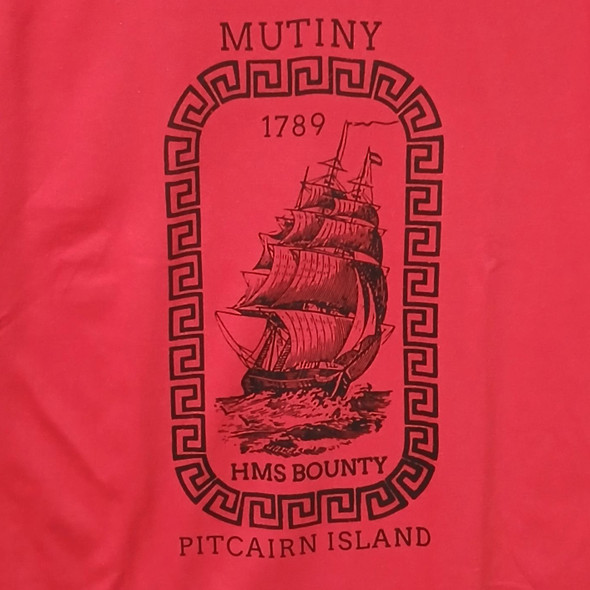 Pitcairn Island Screen Printed T Shirt - HMS Bounty-3