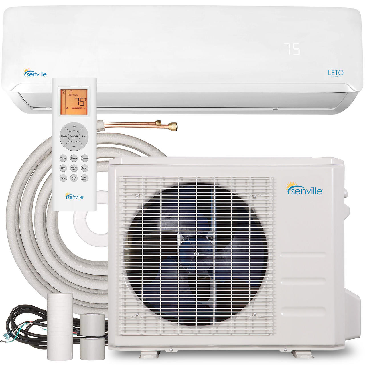 18000 BTU Mini Split Air Conditioner - Heat Pump - SENL