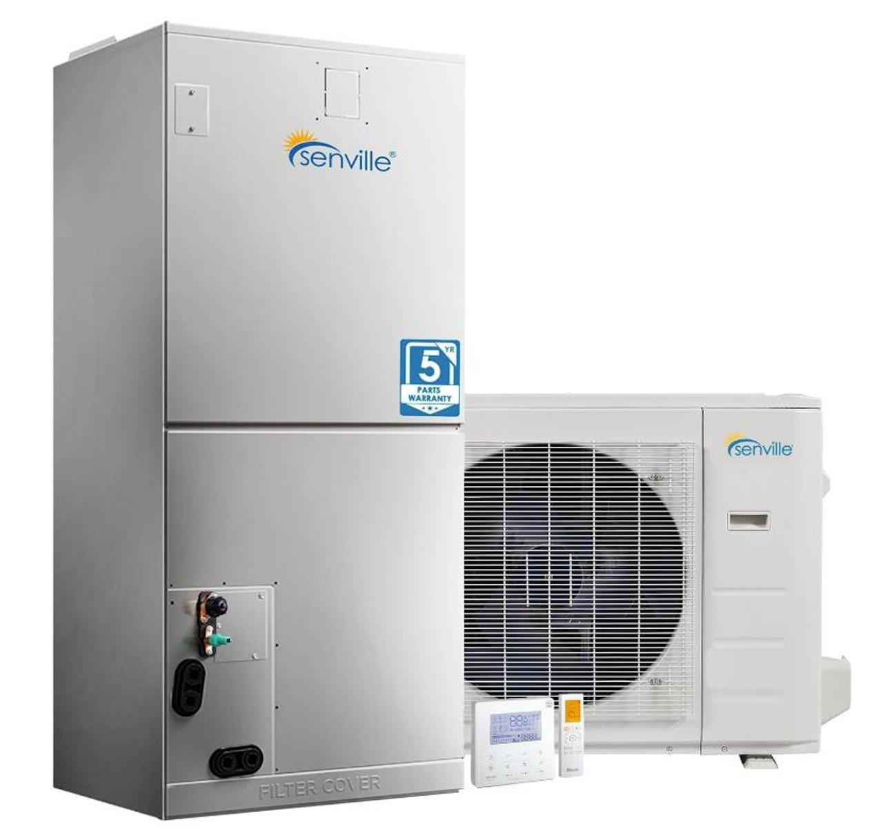 sanae  36000 BTU Dual Zone Mini Split Air Conditioner - Heat Pump