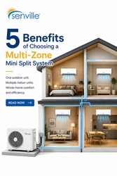 5 Benefits of Choosing a Multi-Zone Mini Split System