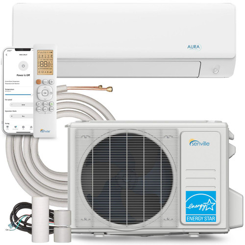 Senville 15000 BTU Mini Split Air Conditioner - Heat Pump - SENA/15HF