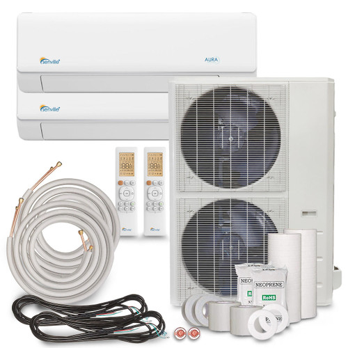 AIRSPAT ACE-800Y 冷却ファン 2個セット 48000 BTU Dual Zone Mini Split Air Conditioner