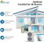 Senville Open Box - 36000 BTU Central Air Conditioner Heat Pump System - SENDC-36HF