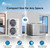 Senville Open Box - 36000 BTU Central Air Conditioner Heat Pump System - SENDC-36HF