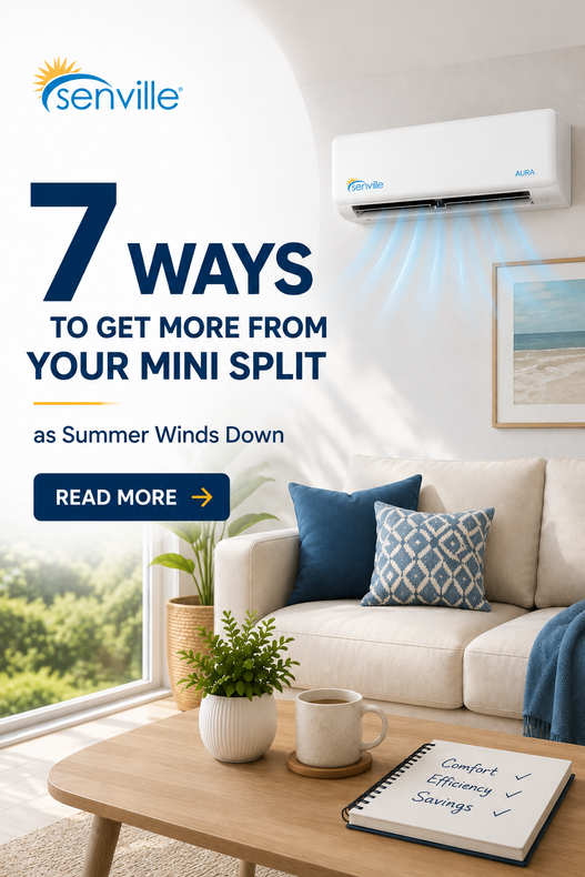 7 Ways to Get More From Your Mini Split as Summer Winds Down