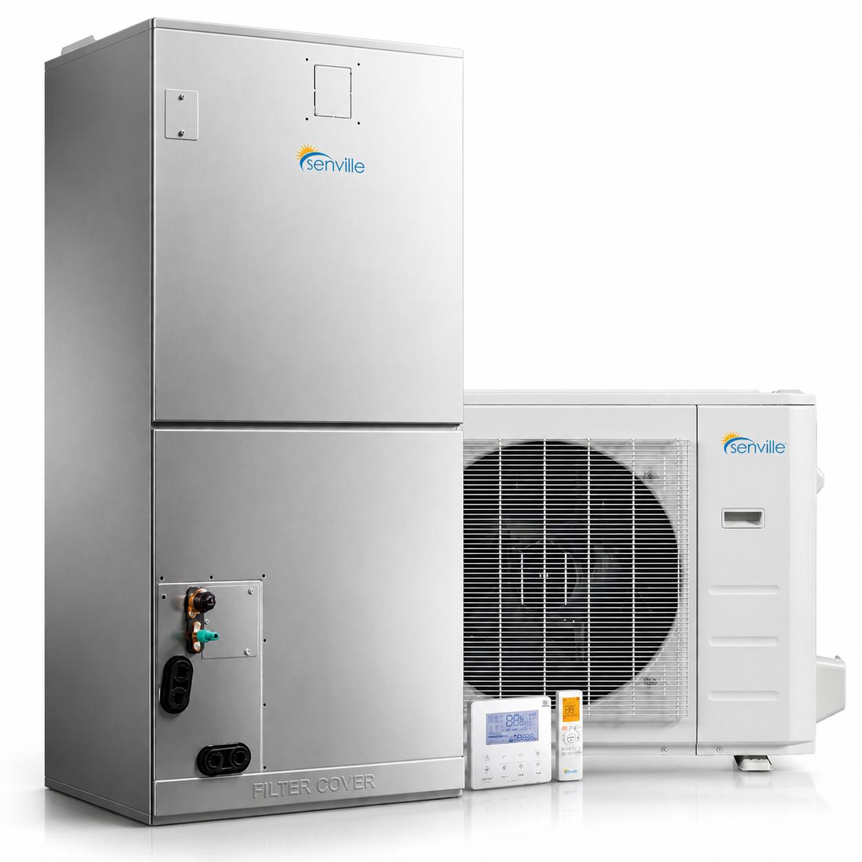 36000 BTU Central Air Conditioner Heat Pump System - SENDC-36HF