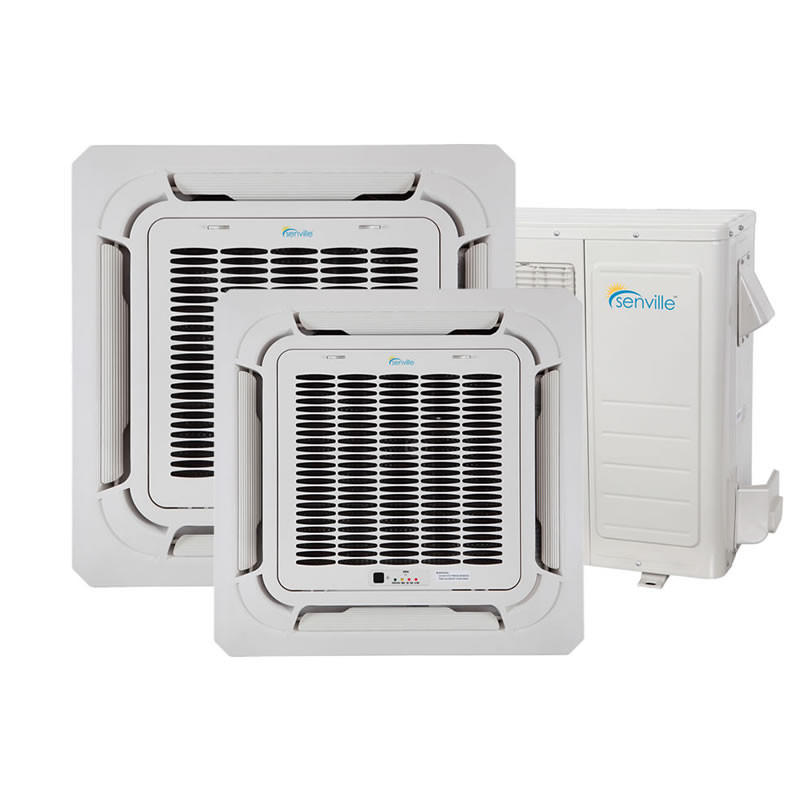 28000 BTU Dual Zone Ceiling Air Conditioner - Heat Pump - SENA 
