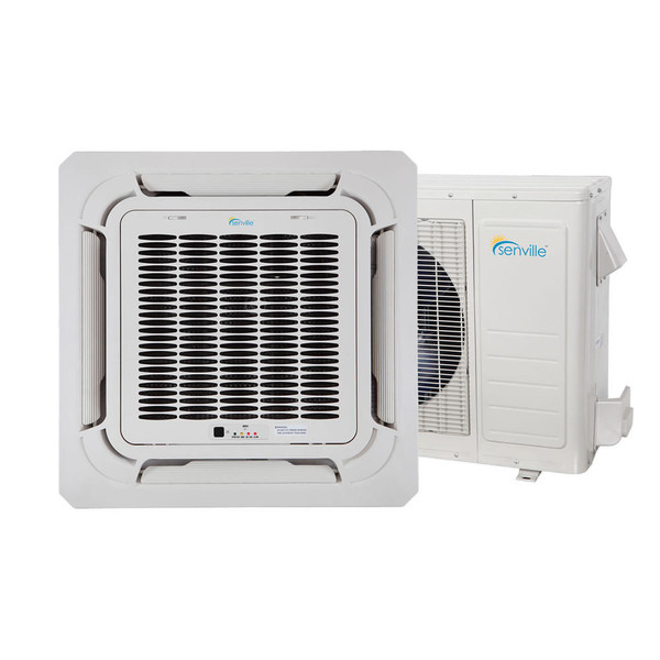 9000 BTU Ceiling Cassette Air Conditioner - Heat Pump - SENA/09HF