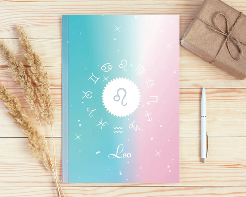 Leo Astrology Notebook 