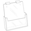 8.5x11 Clear Acrylic Slatwall Brochure Holder Diagram