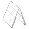 5x7 Clear Plastic Double Sided Table Tent Diagram 5x7 Clear Plastic Double Sided Table Tent Diagram