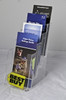 4x9 Four Pocket Four Tier Brochure Holder 4x9 Four Pocket Four Tier Brochure Holder