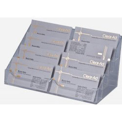 Business Card Holder 8 Pocket 4 Tier Buy Acrylic Displays
