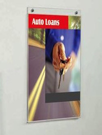 11x17 Wall Mount Sign Holder With Holes Diagram 11x17 Wall Mount Sign Holder With Holes Diagram