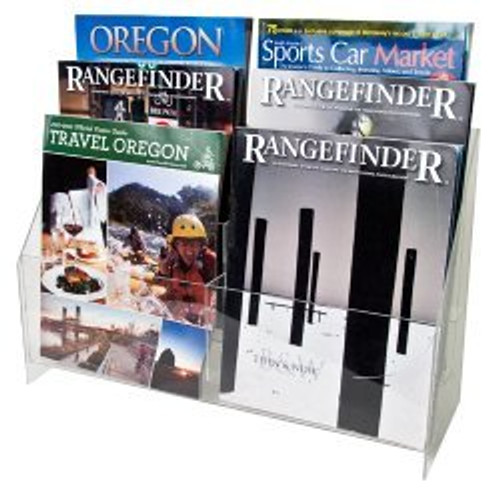 8.5x11 Brochure Holder 6 Pockets 3 Tiers 8.5x11 Brochure Holder 6 Pockets 3 Tiers