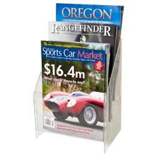 8.5x11 Brochure Holder 3 Pockets 3 Tiers 8.5x11 Brochure Holder 3 Pockets 3 Tiers