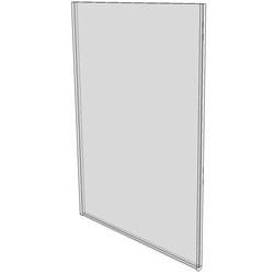 11x14 Wall Mount Sign Holder No Holes Diagram