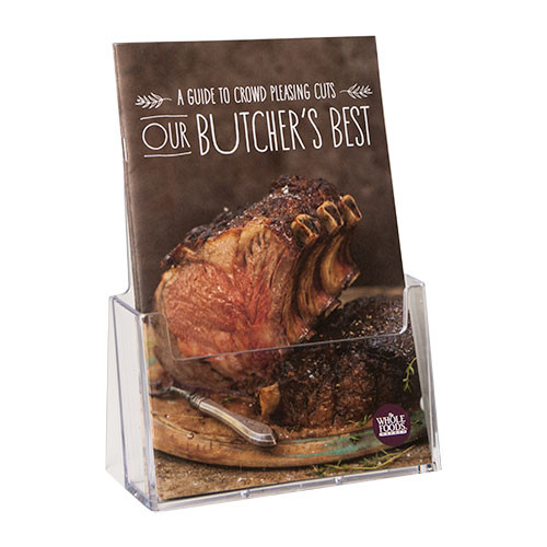 6x8 Half Sheet Brochure Holder