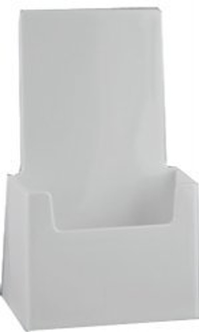 4x9 Tri-fold Top Selling White Brochure Holder 4x9 Tri-fold Top Selling White Brochure Holder