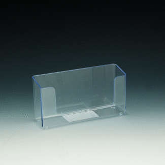 5 Inch Wide Wall Mount Or Countertop Acrylic Brochure Holder Holder
