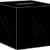 11x11x11 Black Acrylic Locking Ballot Box