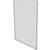 8.5x11 Wall Mount Sign Holder No Holes Diagram