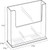 7.5 Wide CounterTop Brochure Holder