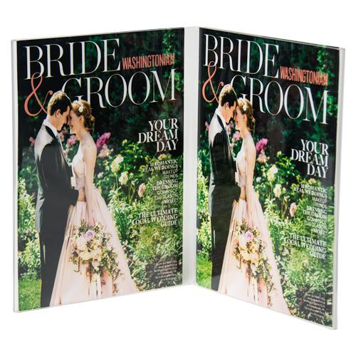 4x6 Book Style Sign Holder Display