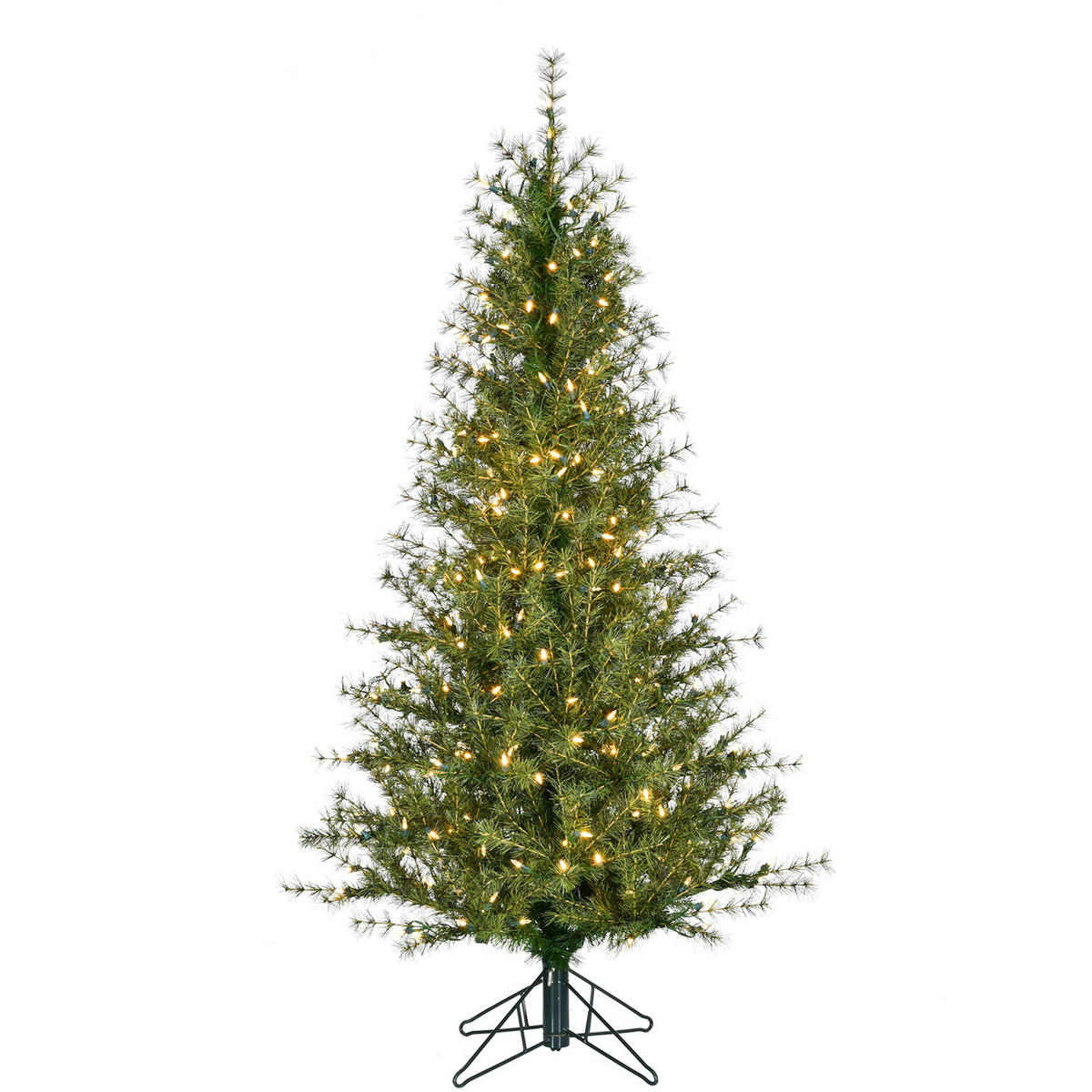 Earthflora's 7 Ft, 9 Ft., 12 Ft. 15 Ft. - Lighted Iridescent Tree With 8  Functions