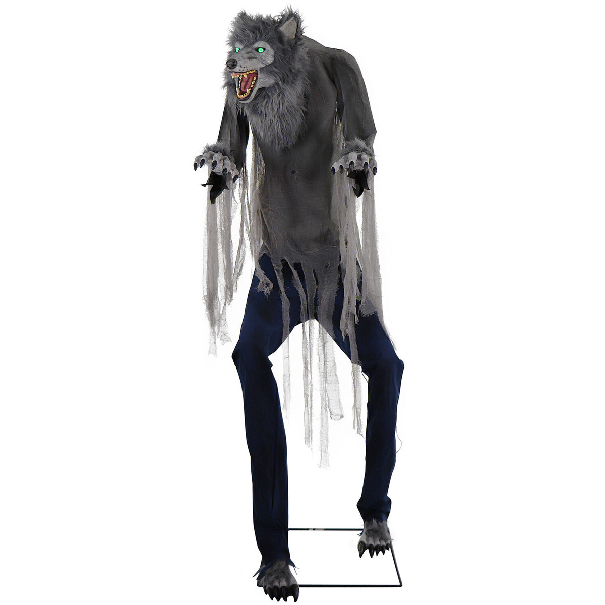 Haunted Hill Farm 7Ft. Tall MotionActivated Towering Werewolf by SVI, Premium Halloween