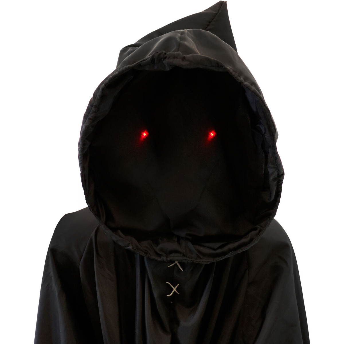 Haunted Hill Farm Motion-Activated Lurching Demon Reaper by Tekky, Indoor or Covered Outdoor Premium Halloween Animatronic, Plug-In or Battery